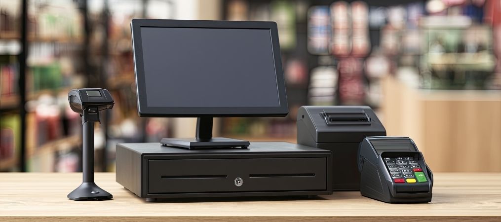 Restaurant POS system used to track sales and operational data