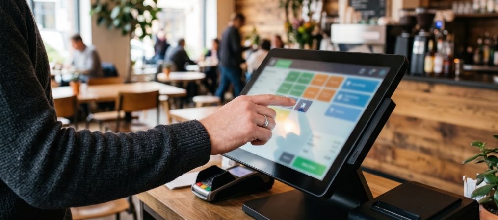 Restaurant POS system used for faster order entry